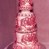 Mrs. Seela de Silva’s Exibiton 1990, Lambeth Style Scroll Design  